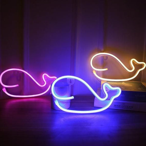 Neon Whale Light